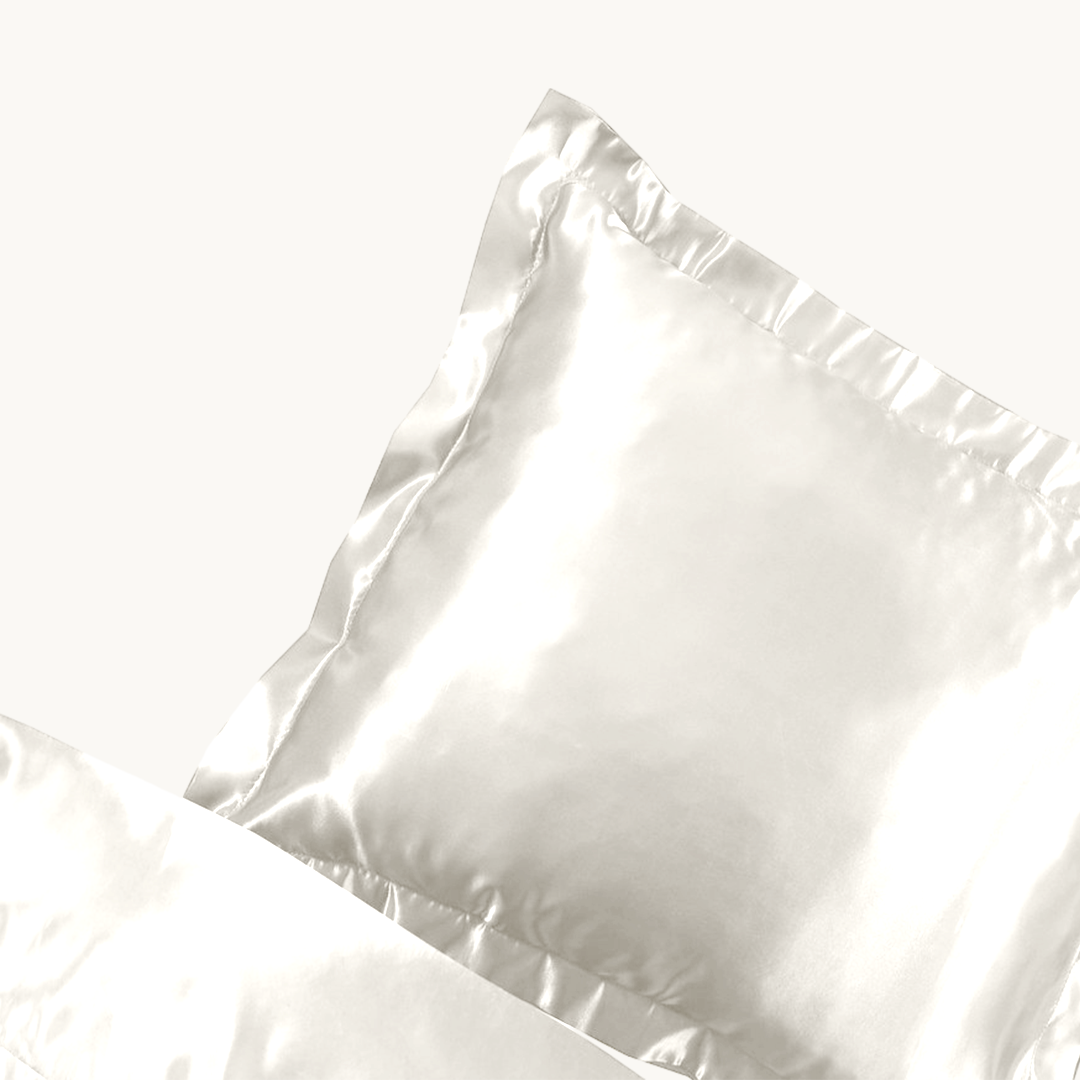 Dekbedovertrek Satijn™ Effen Chique Creme