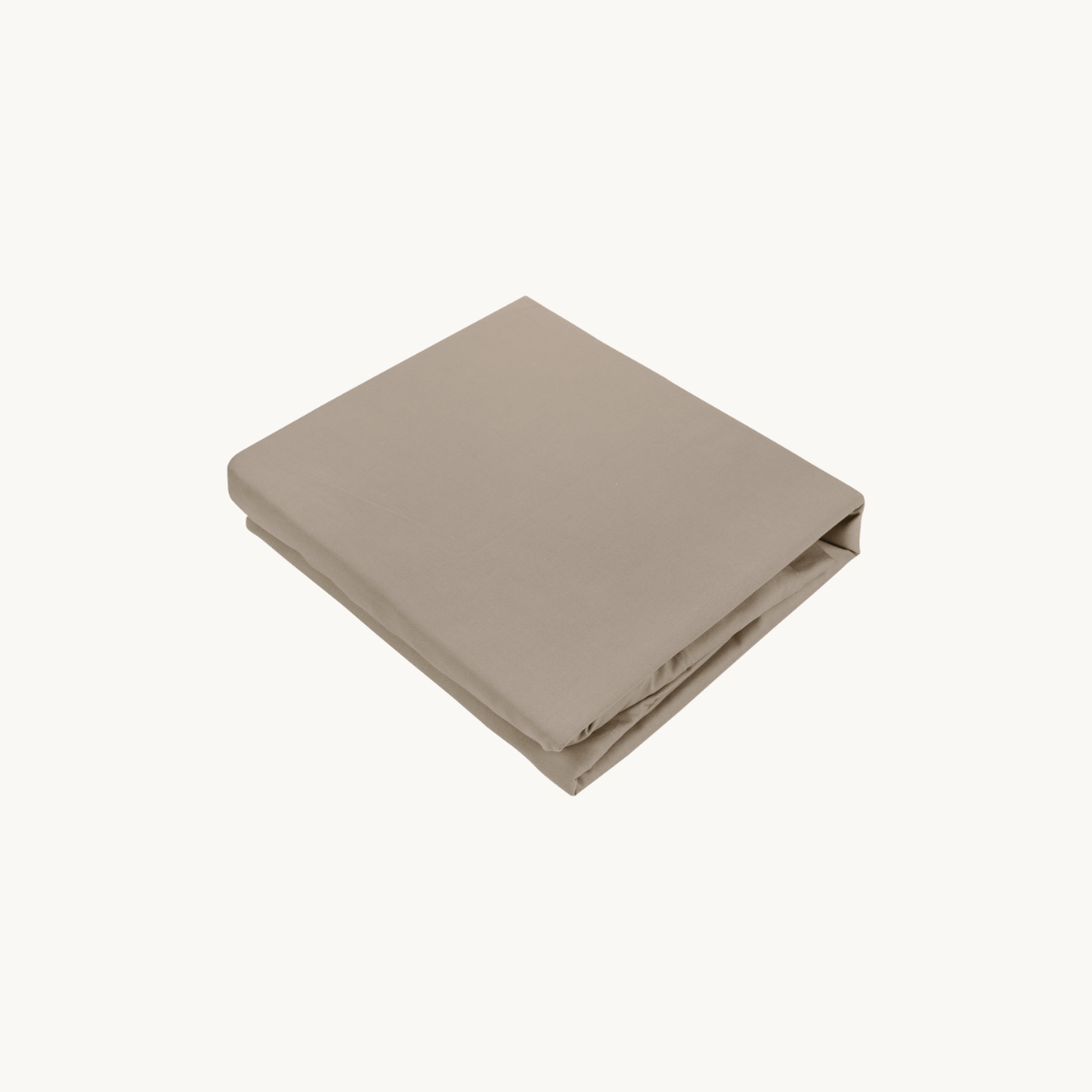 Kussenslopen Mat Satin Taupe Grey 60x70cm 2-Pack