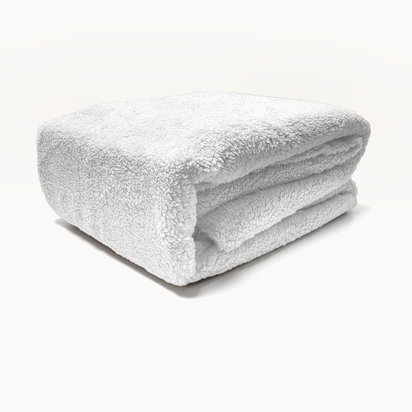 Drap-housse pour matelas Teddy - Dormir sur des nuages Blanc