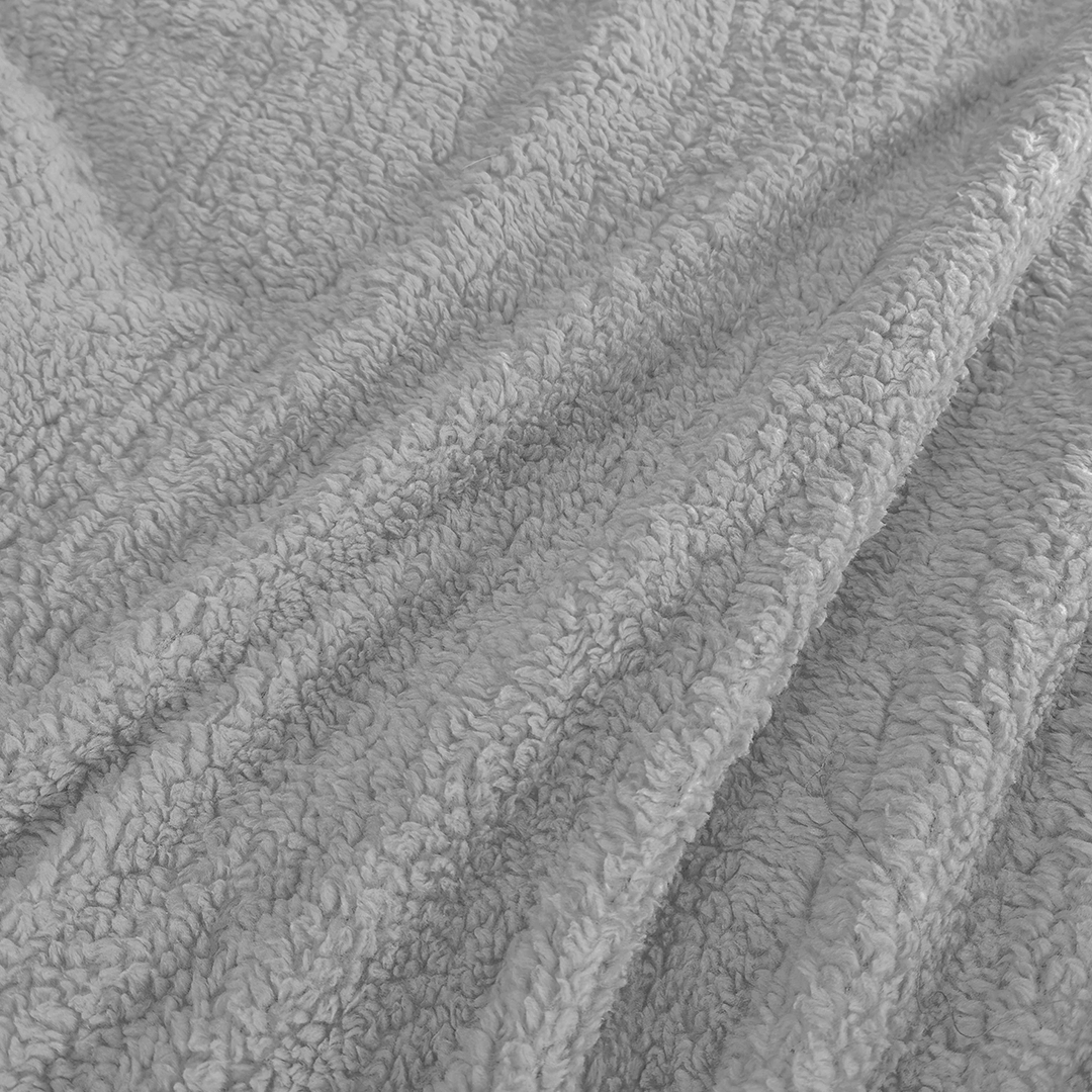 Ensemble housse de couette Teddy Kids Keep Dreaming Stone Grey