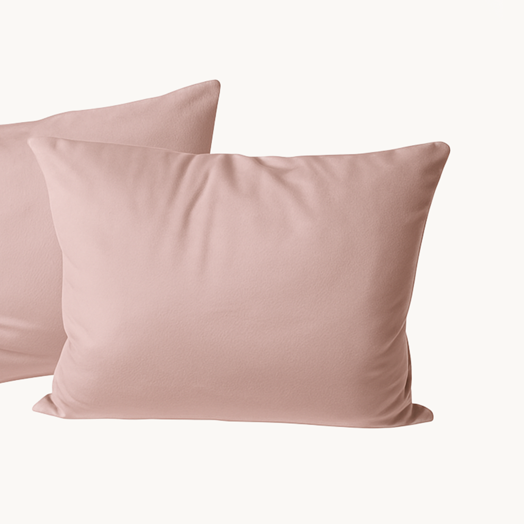 Taies d'oreiller en velours/velours noir