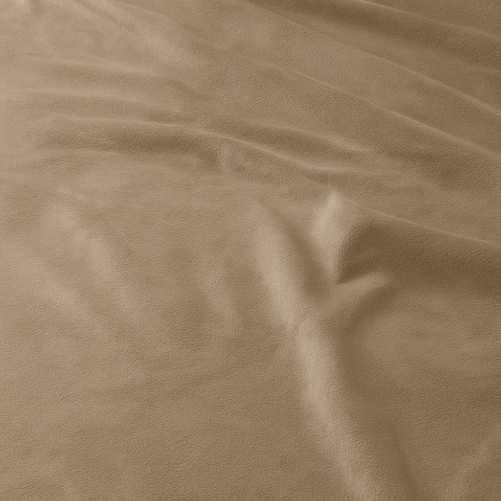 Drap-housse pour matelas velours beige taupe