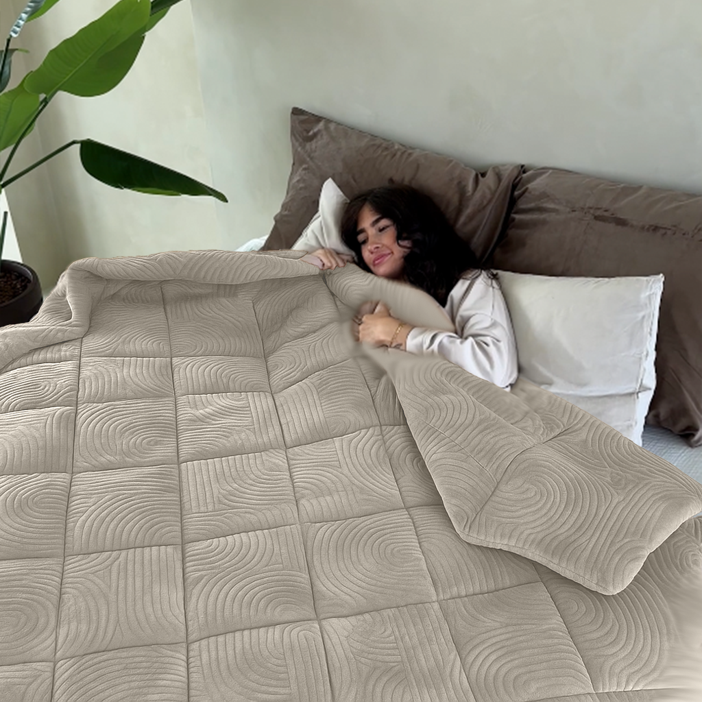 Kussenslopen Velvet Japandi Sand 60x70 cm 2-pack