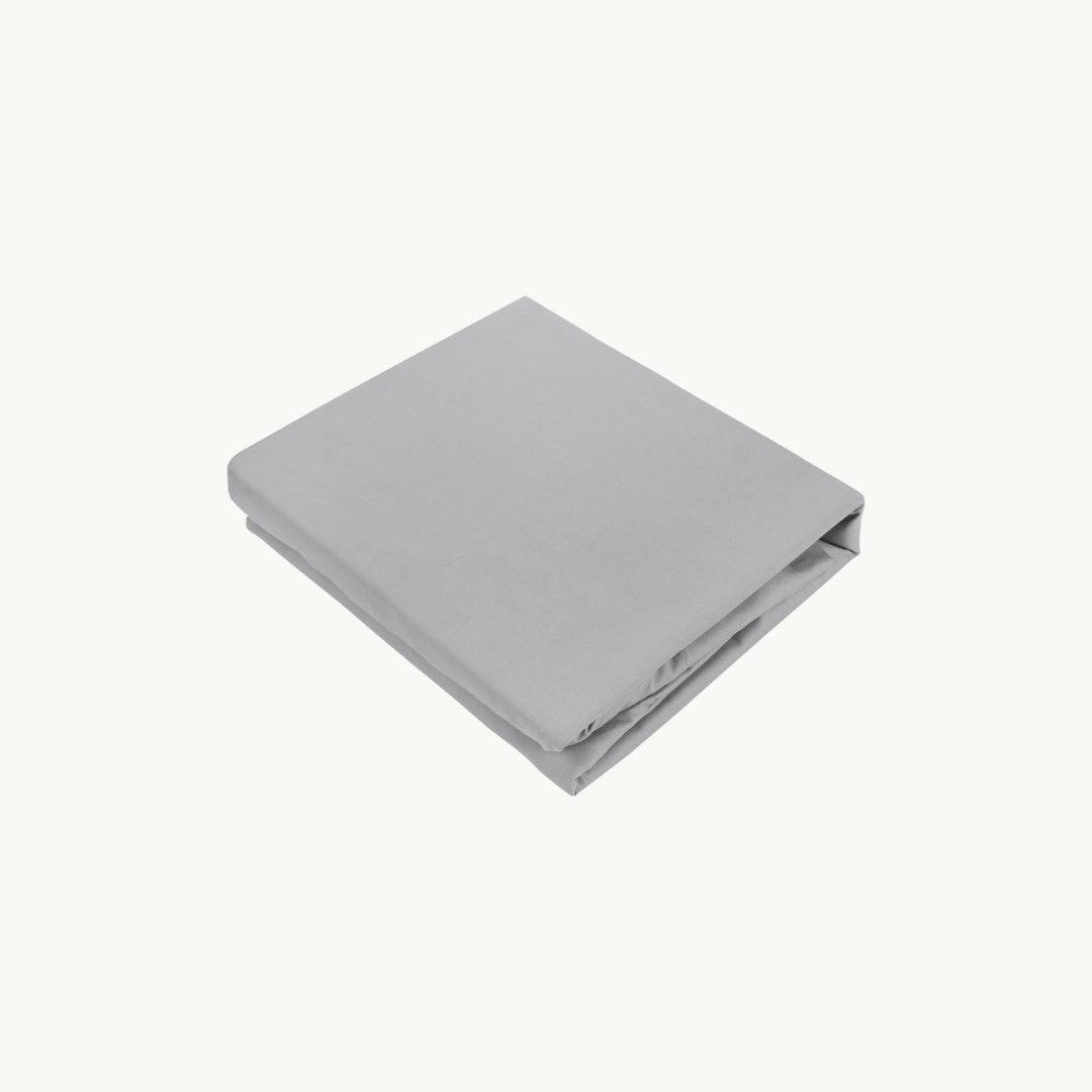 Kussenslopen Mat Satijn Grey 60x70cm 2-Pack