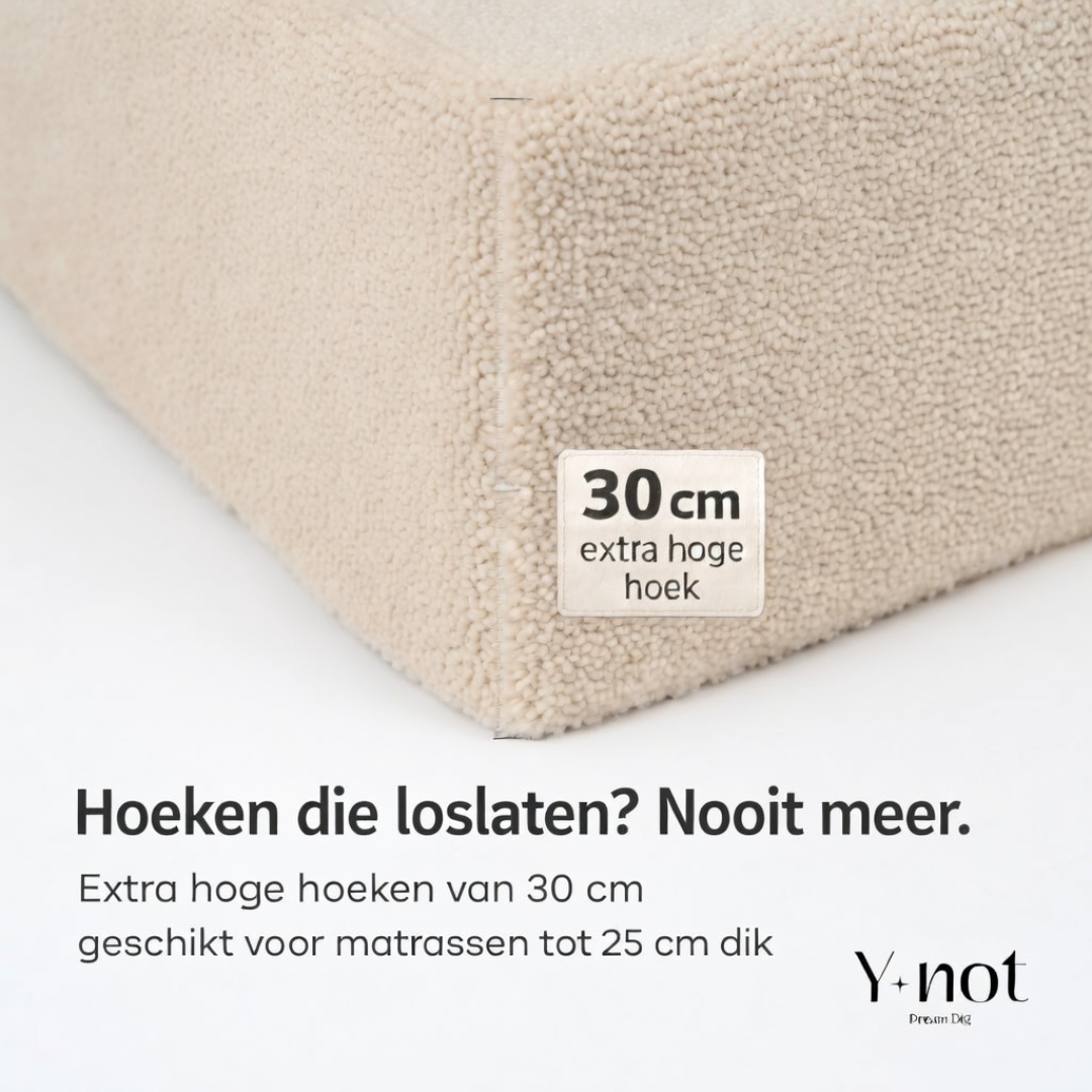 Drap-Housse pour Matelas Teddy - Café Glacé Taupe