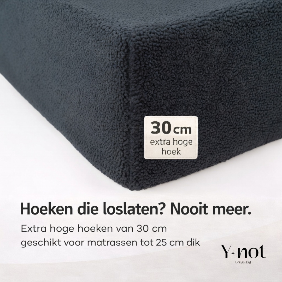 Drap-housse pour matelas Teddy - Earl Grey