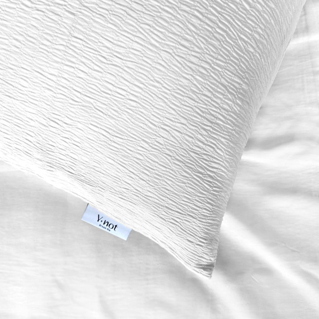 Kussenslopen Micro Mousseline White 60x70cm 2-Pack