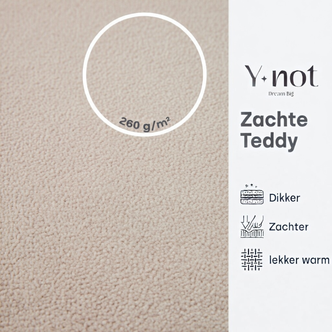 Drap-housse pour matelas Teddy - Hug Me Rose Poudré