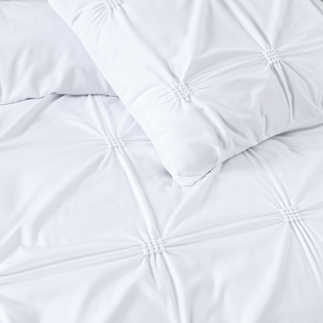 Housse de couette Matte Satin™ Finn Blanc