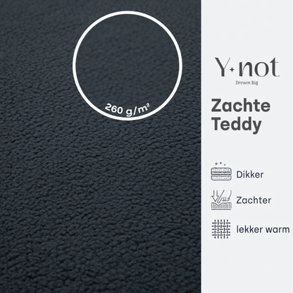 Drap-housse pour matelas Teddy - Earl Grey