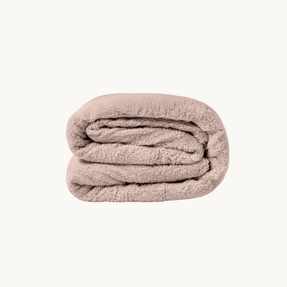 Parure housse de couette Teddy Hug Me Rose Poudré