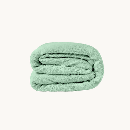 Dekbedovertrek set Teddy Matcha Tea Groen