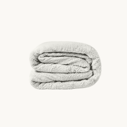 Parure housse de couette Teddy Sleep on Clouds Blanc