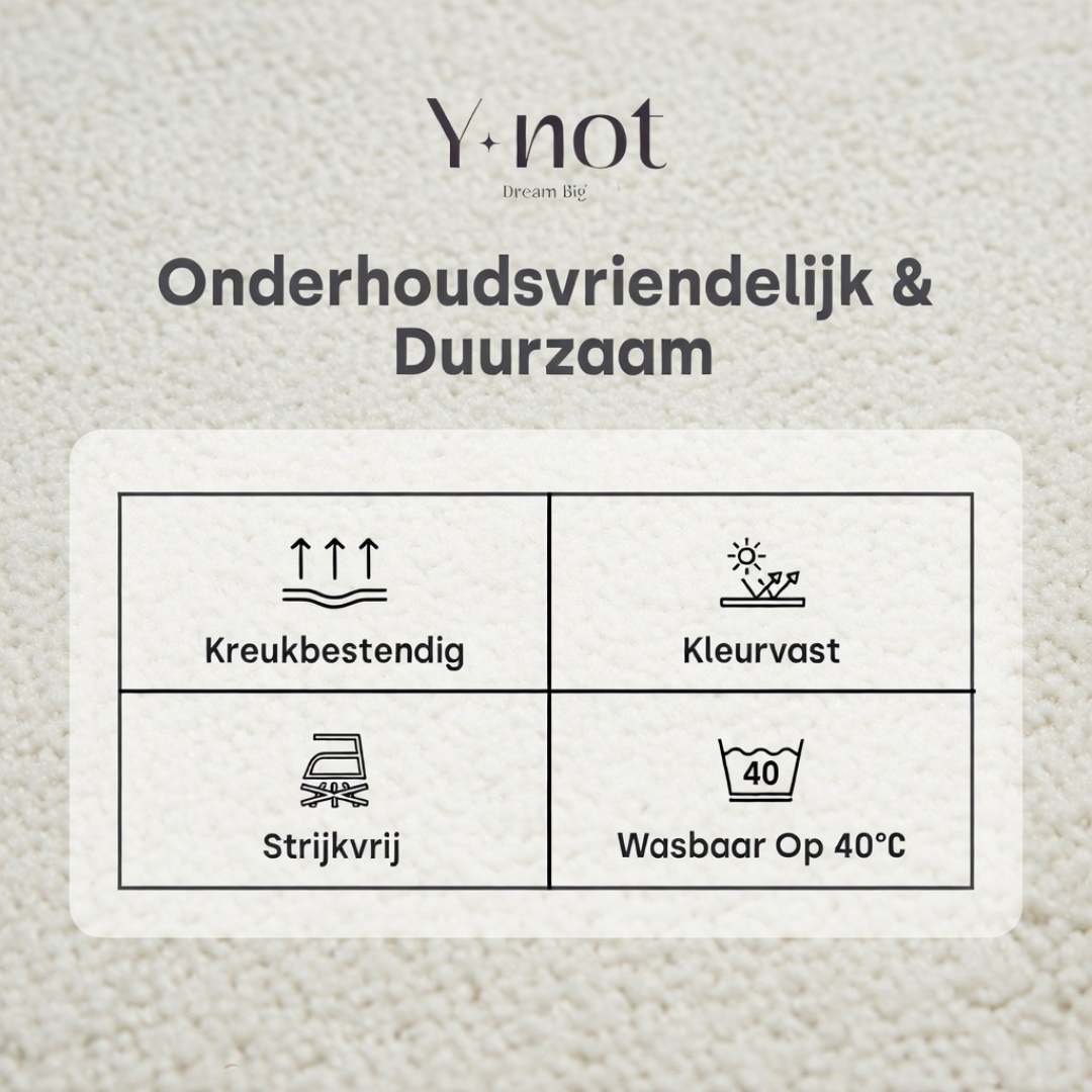 Matras Hoeslaken Teddy - Cappuccino White