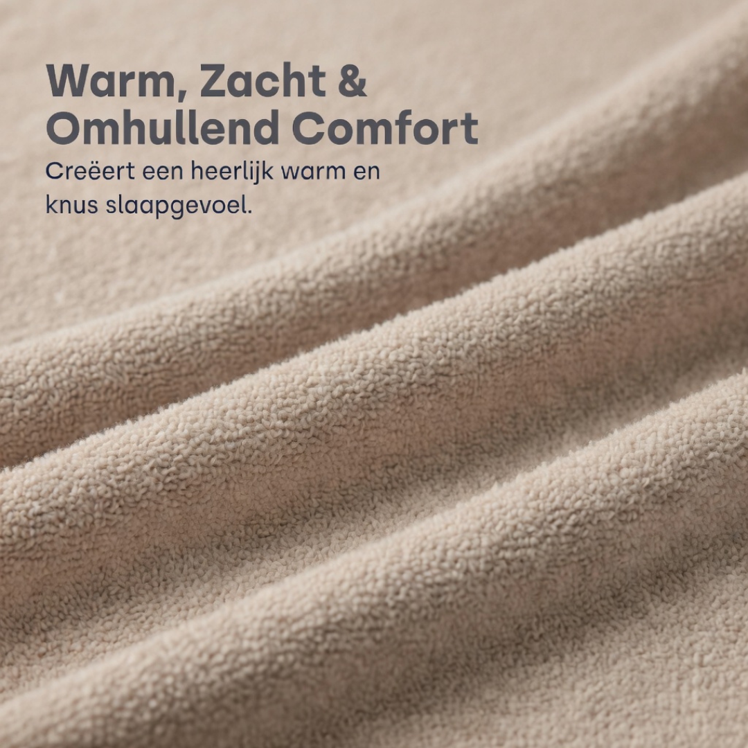 Drap-Housse pour Matelas Teddy - Café Glacé Taupe