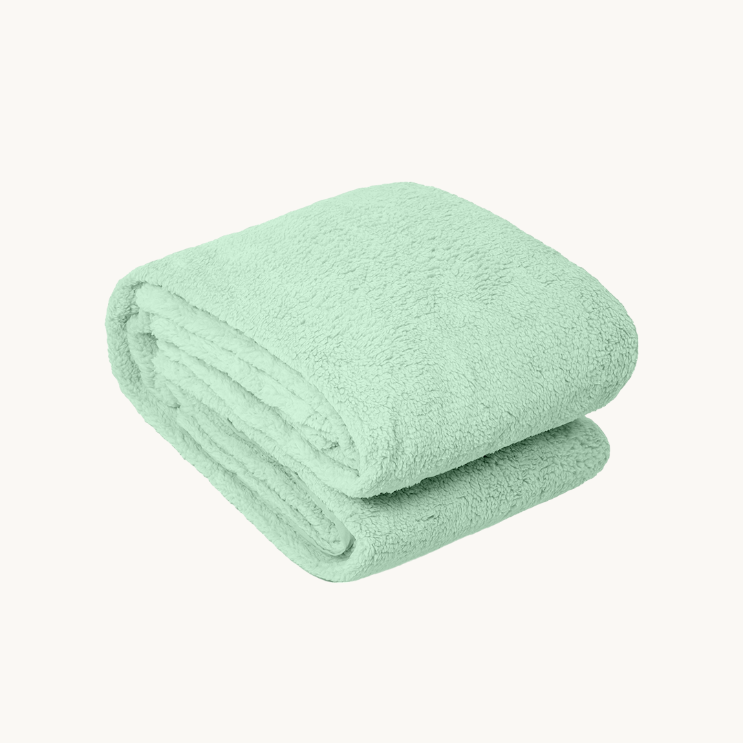 Dekbedovertrek set Teddy Matcha Tea Groen