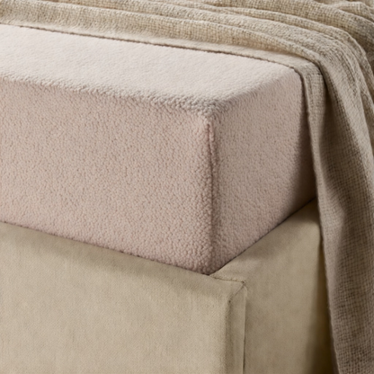 Drap-housse pour matelas Teddy - Hug Me Rose Poudré