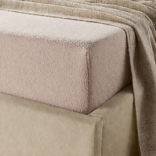 Drap-housse pour matelas Teddy - Hug Me Rose Poudré