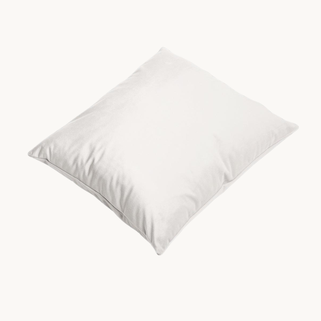 Kussenslopen Velvet Pearl  White 60x70 cm 2-pack