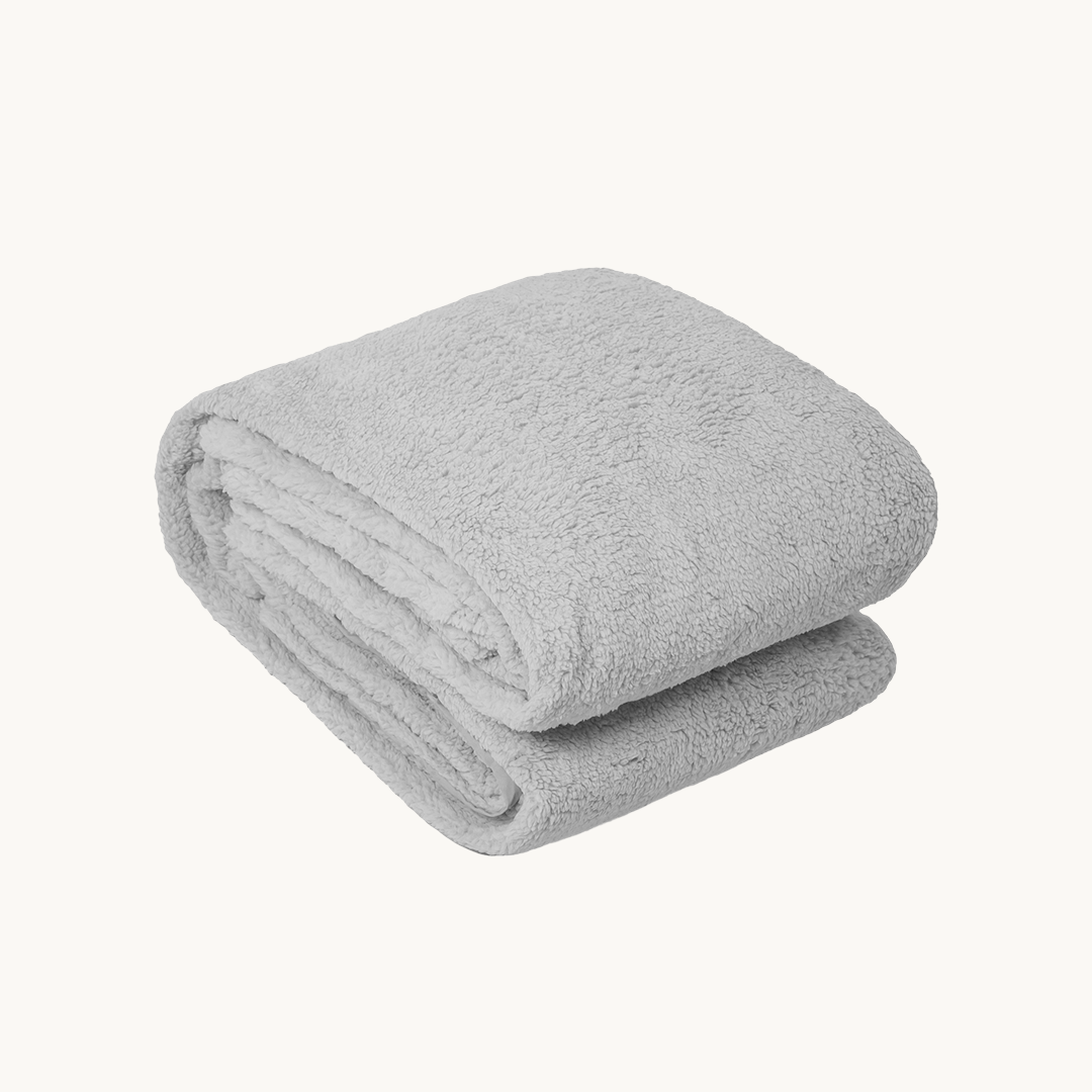 Dekbedovertrek set Teddy Kids Keep Dreaming Stone Grey