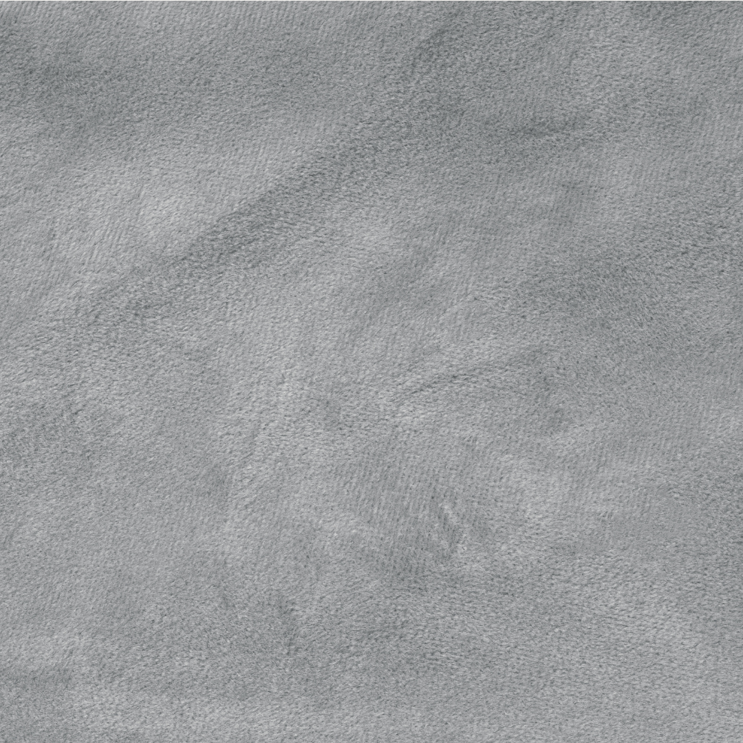 Taies d'oreiller en velours/velours gris pierre 60x70 cm (lot de 2)