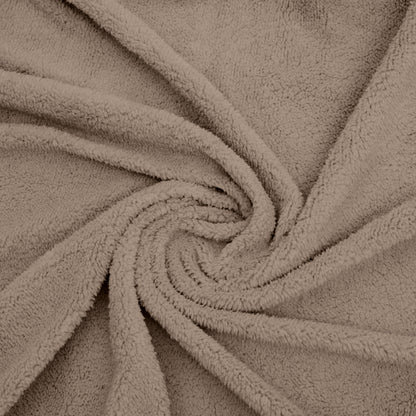 Taies d'oreiller Teddy - Café Glacé Taupe