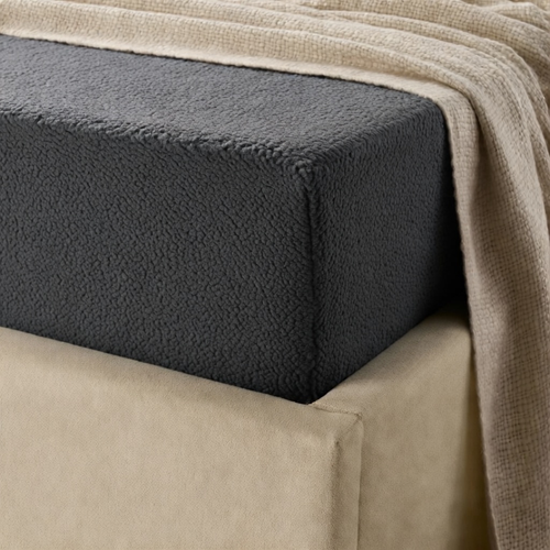 Drap-housse pour matelas Teddy - Earl Grey