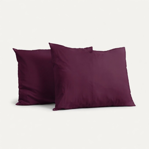 Y-NOT Kussenslopen Plum 60x70cm 2-Pack
