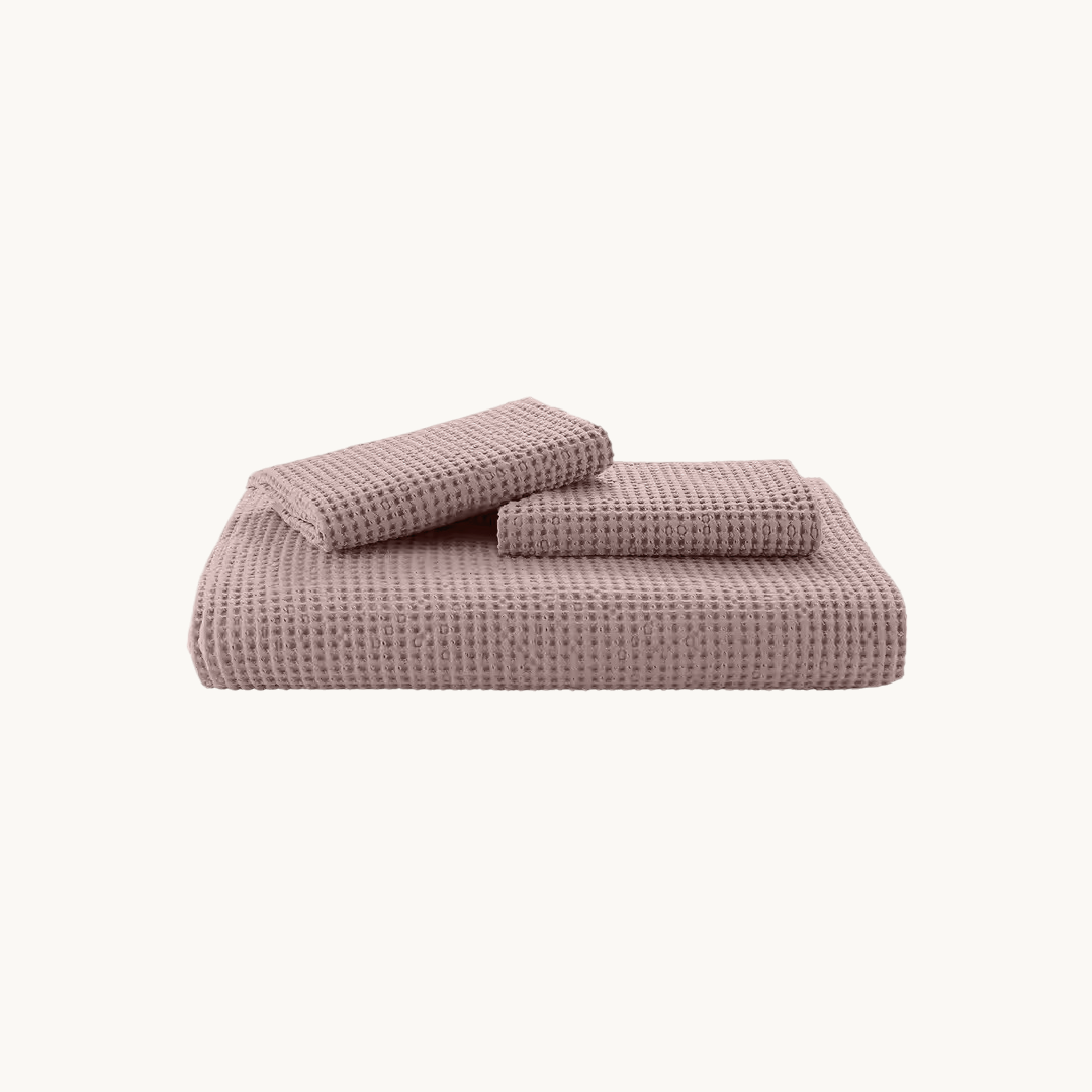 Housse de couette Waffle™ Tea Pink