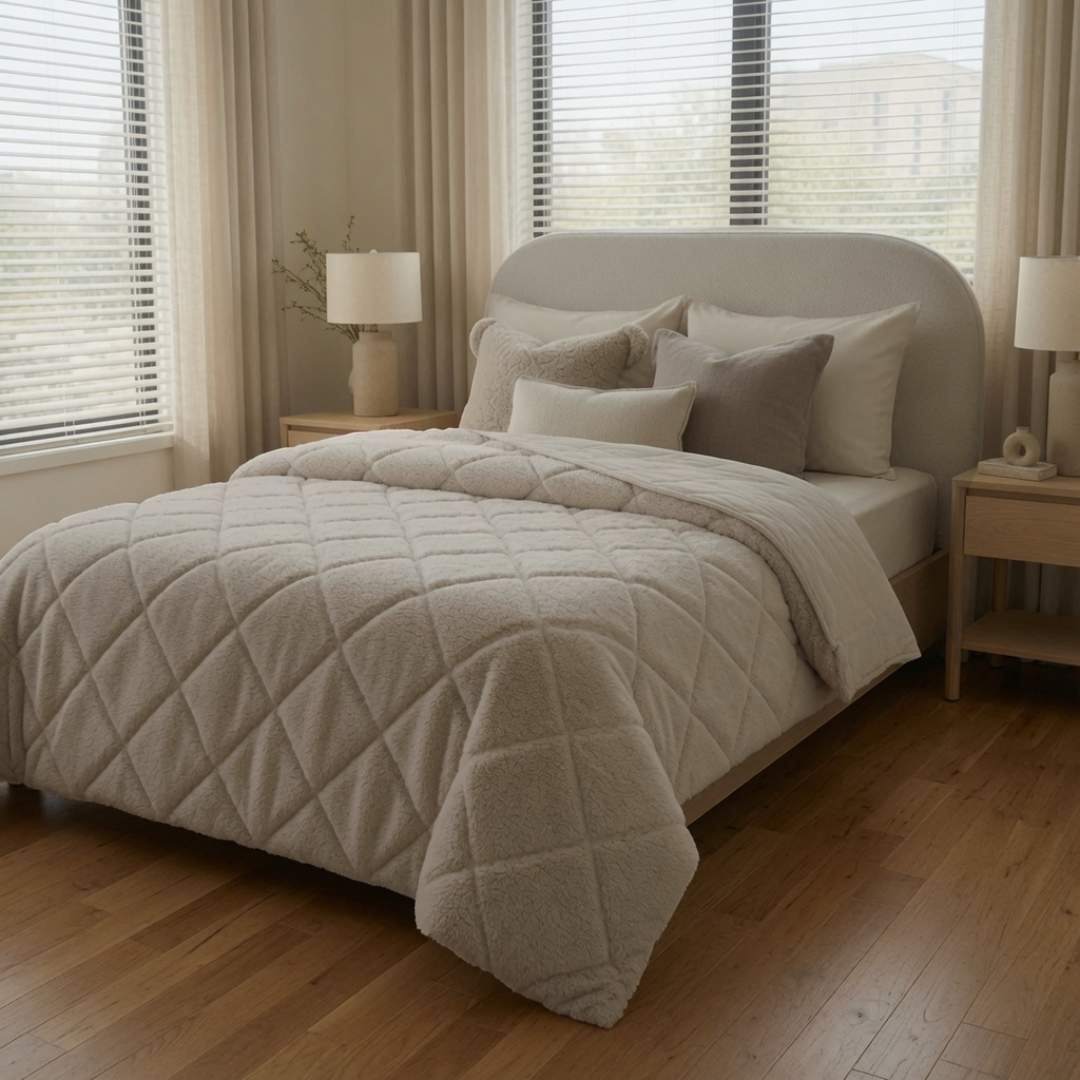 2 Dekbedden + 4 slopen | Teddy 240x200