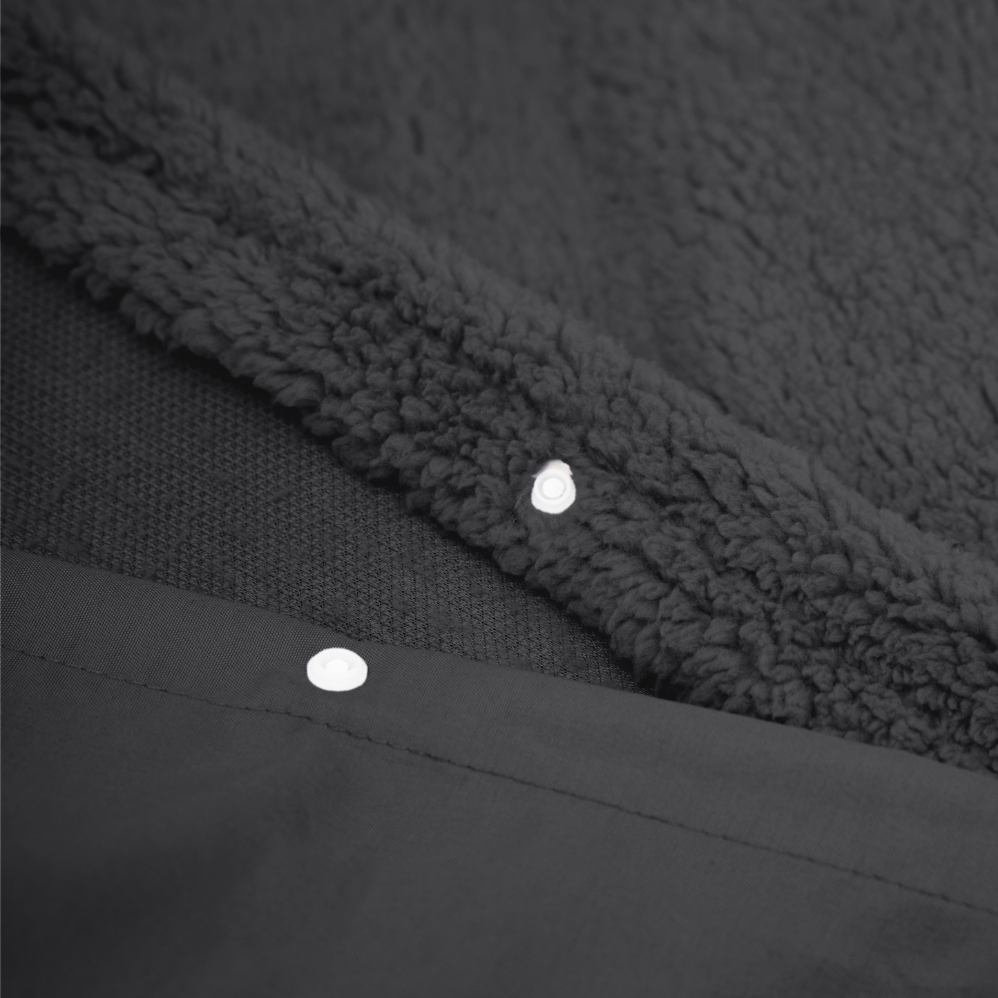 Ensemble housse de couette Teddy™ Coton Mystic Anthracite