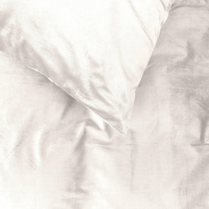 Kussenslopen Velvet Pearl  White 60x70 cm 2-pack
