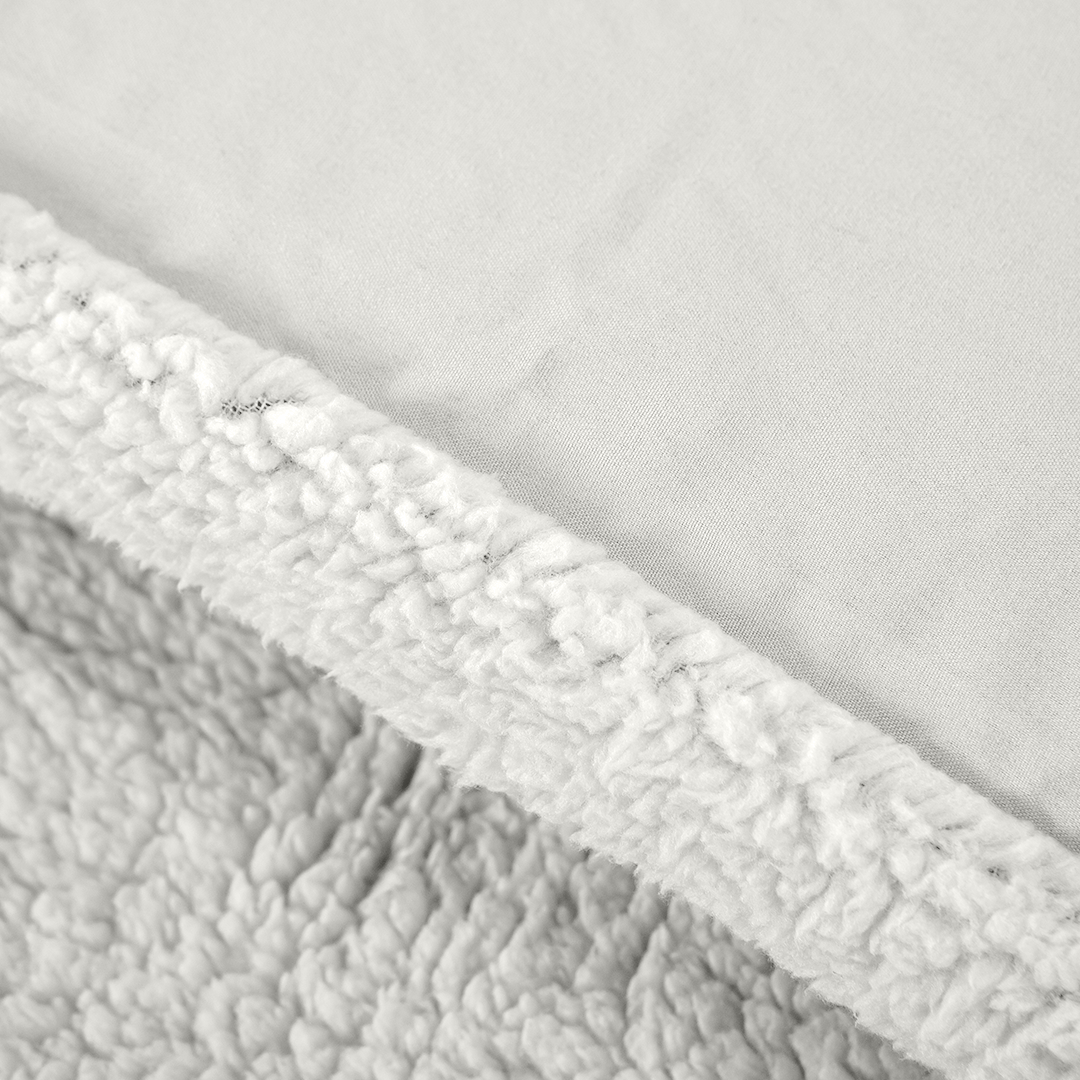 Parure housse de couette Teddy Sleep on Clouds Blanc