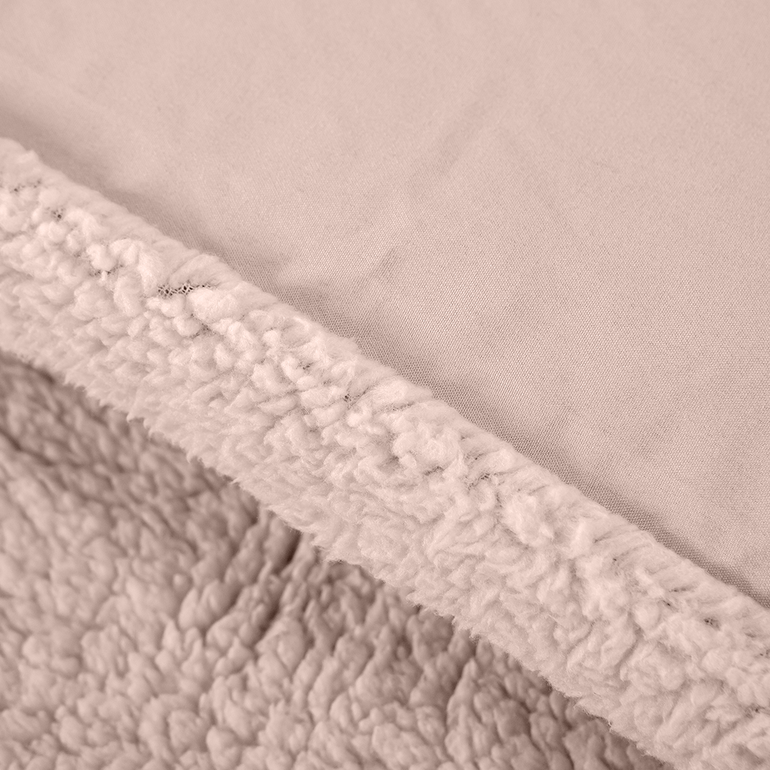 Parure housse de couette Teddy Hug Me Rose Poudré