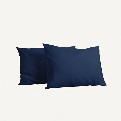 Y-NOT Kussenslopen Dark Blue 60x70cm 2-Pack