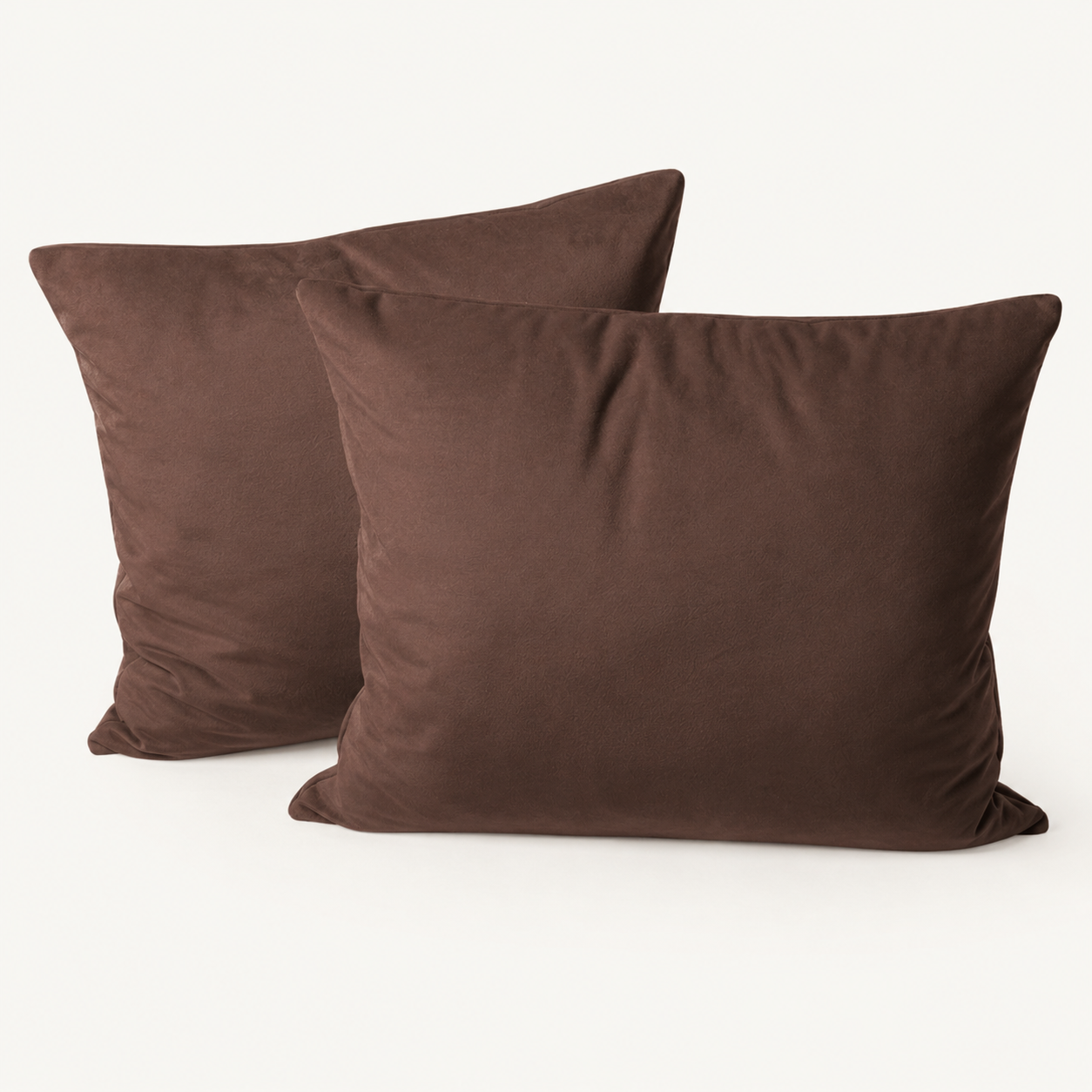 Y-NOT Kussenslopen Velvet Chocolate 60x70 cm 2-pack