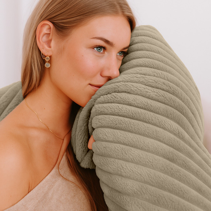 Dekbedovertrek Teddy Chunky Rib™ Sand