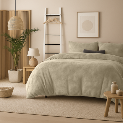 Housse de couette Teddy Fluffy Nude