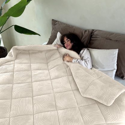 Kussenslopen Velvet Japandi Pearl White 60x70 cm 2-pack