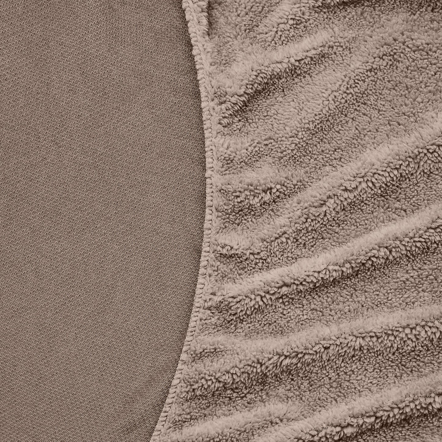 Drap-Housse pour Matelas Teddy - Café Glacé Taupe