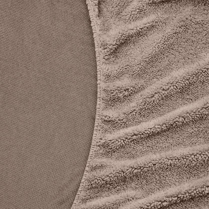 Drap-Housse pour Matelas Teddy - Café Glacé Taupe