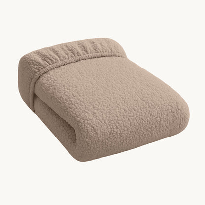Drap-Housse pour Matelas Teddy - Café Glacé Taupe