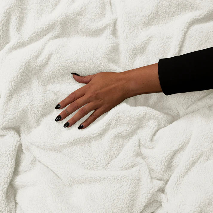 Taies d'oreiller Teddy - Dormir sur des nuages ​​Blanc