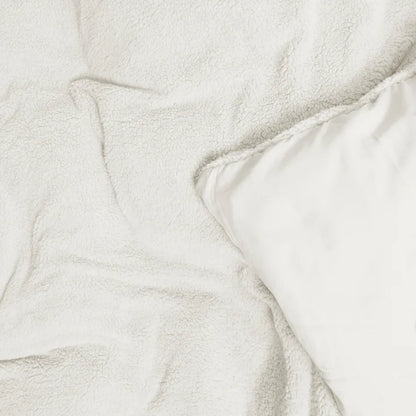 Taies d'oreiller Teddy - Dormir sur des nuages ​​Blanc