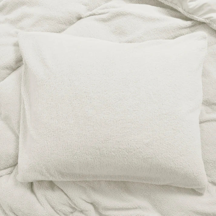 Taies d'oreiller Teddy - Dormir sur des nuages ​​Blanc