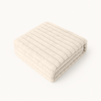 Kussenslopen Teddy Chunky Rib™  Cappuccino White 60x70cm 2-Pack