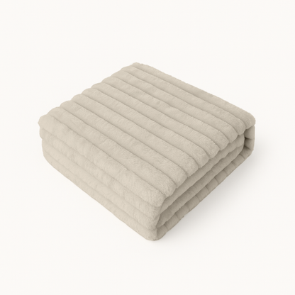 Kussenslopen Teddy Chunky Rib™  Sand 60x70cm 2-Pack