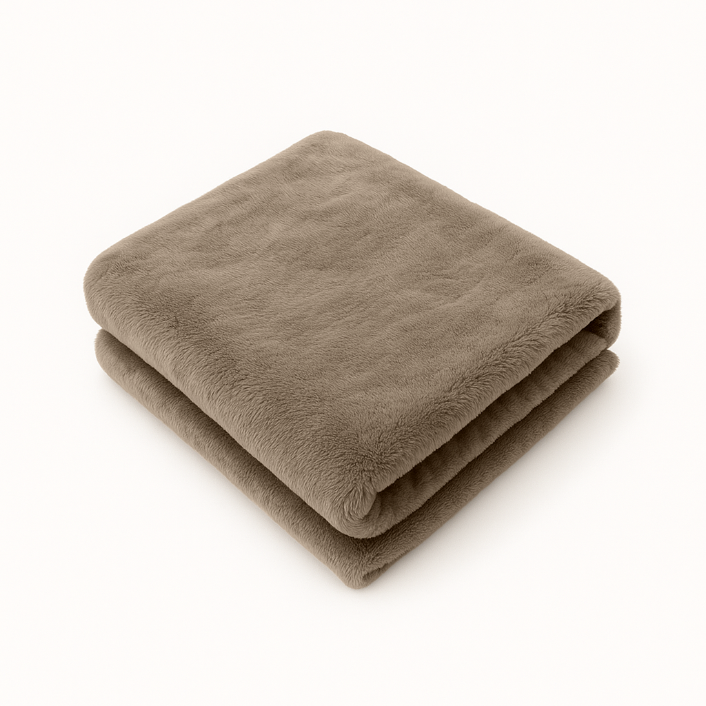 Taies d'oreiller Teddy - Café Glacé Taupe