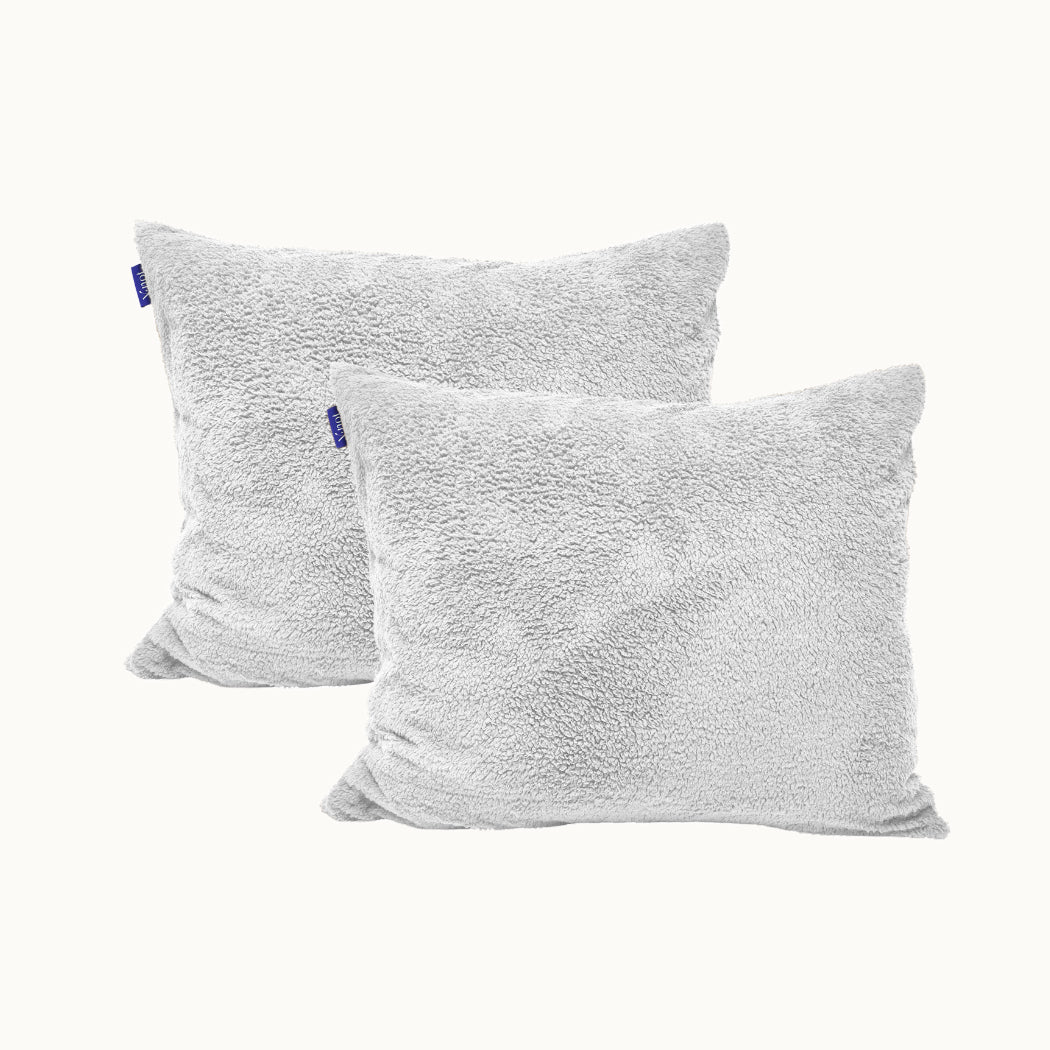 Taies d'oreiller Teddy - Keep Dreaming Stone Grey
