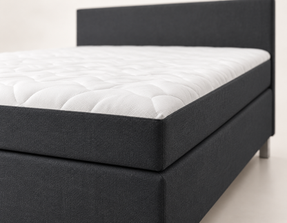 Y-NOT Nora boxspring Antraciet – matrasdetail